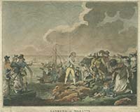 Landing at Margate Ansell 1793 | Margate History